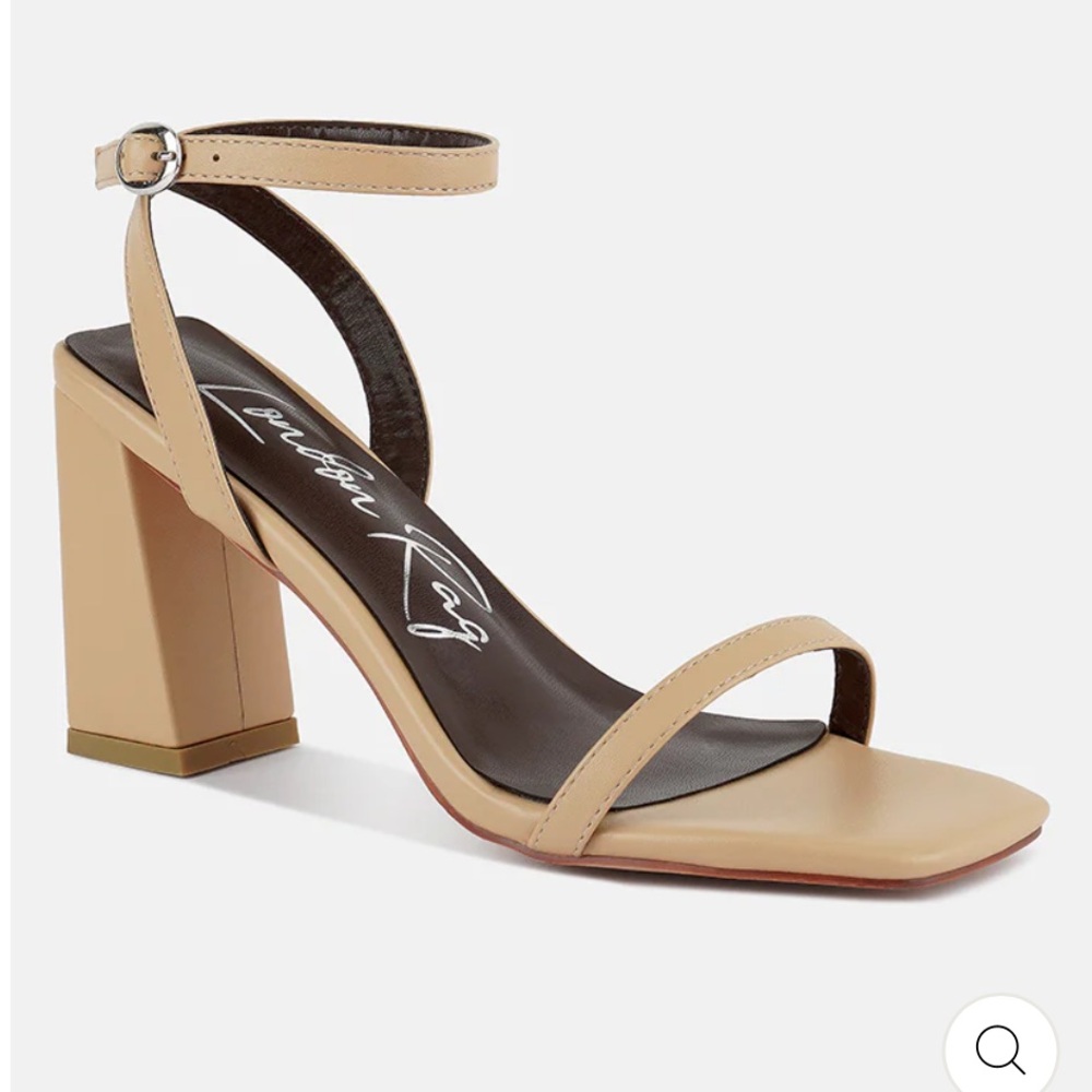 London Rag block heel sandal